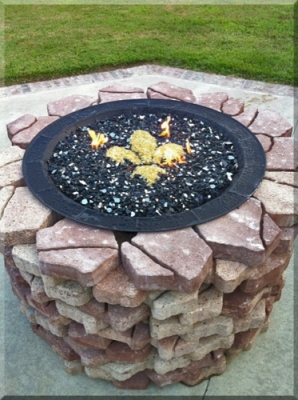 outdoor propane fire bowl